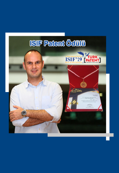 Doç. Dr. Serhat Erküçük'e ISIF Patent Ödülü