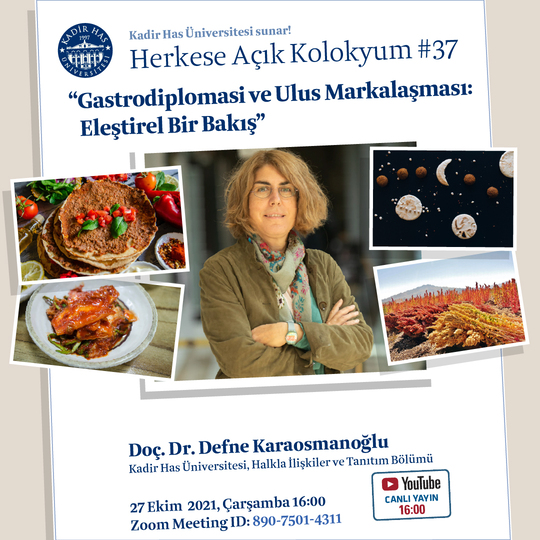 Assoc. Prof. Defne Karaosmanoğlu to be the Guest of Public Online Colloquium