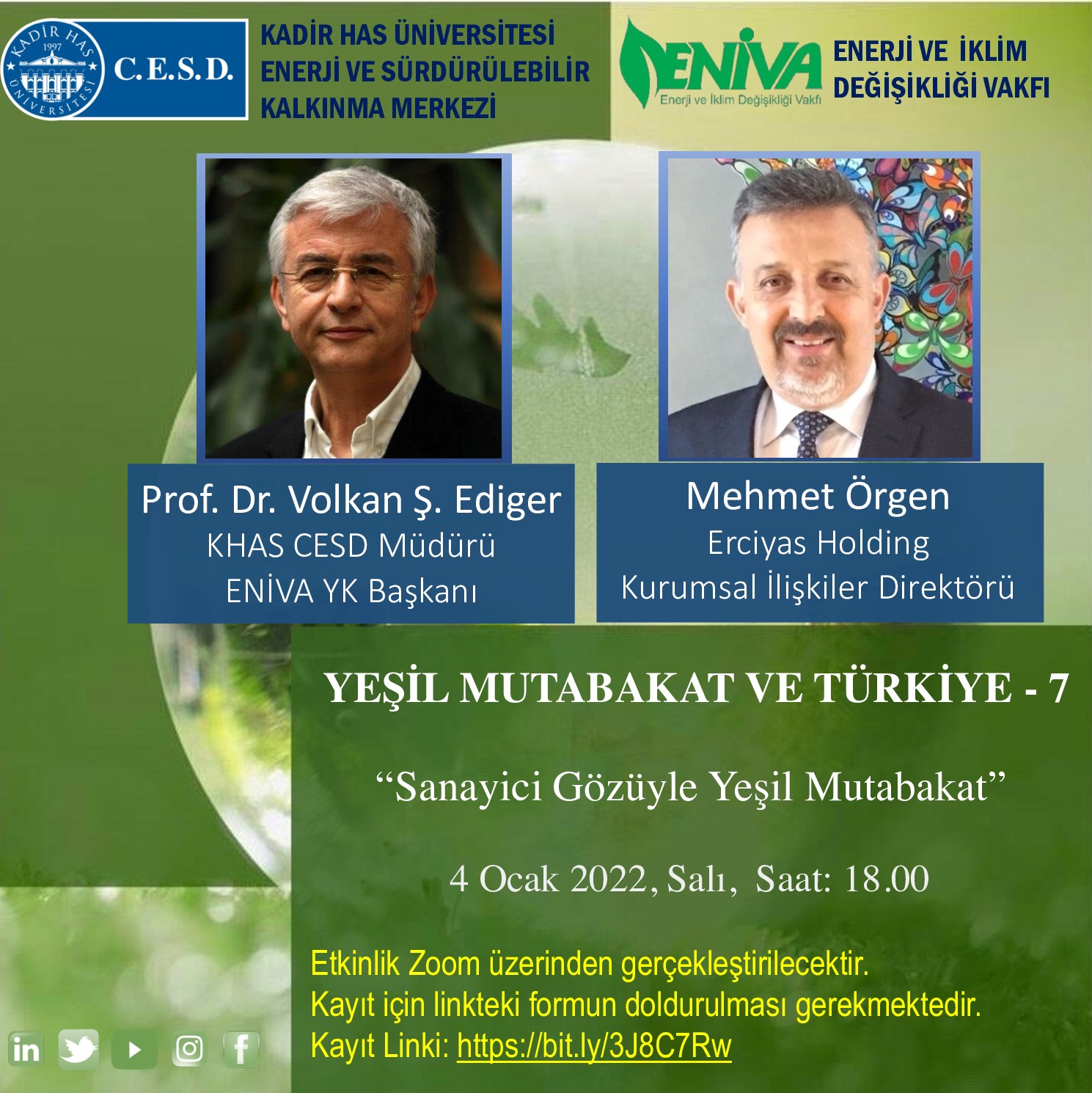 European Green Deal and Turkey-7: Mehmet Örgen