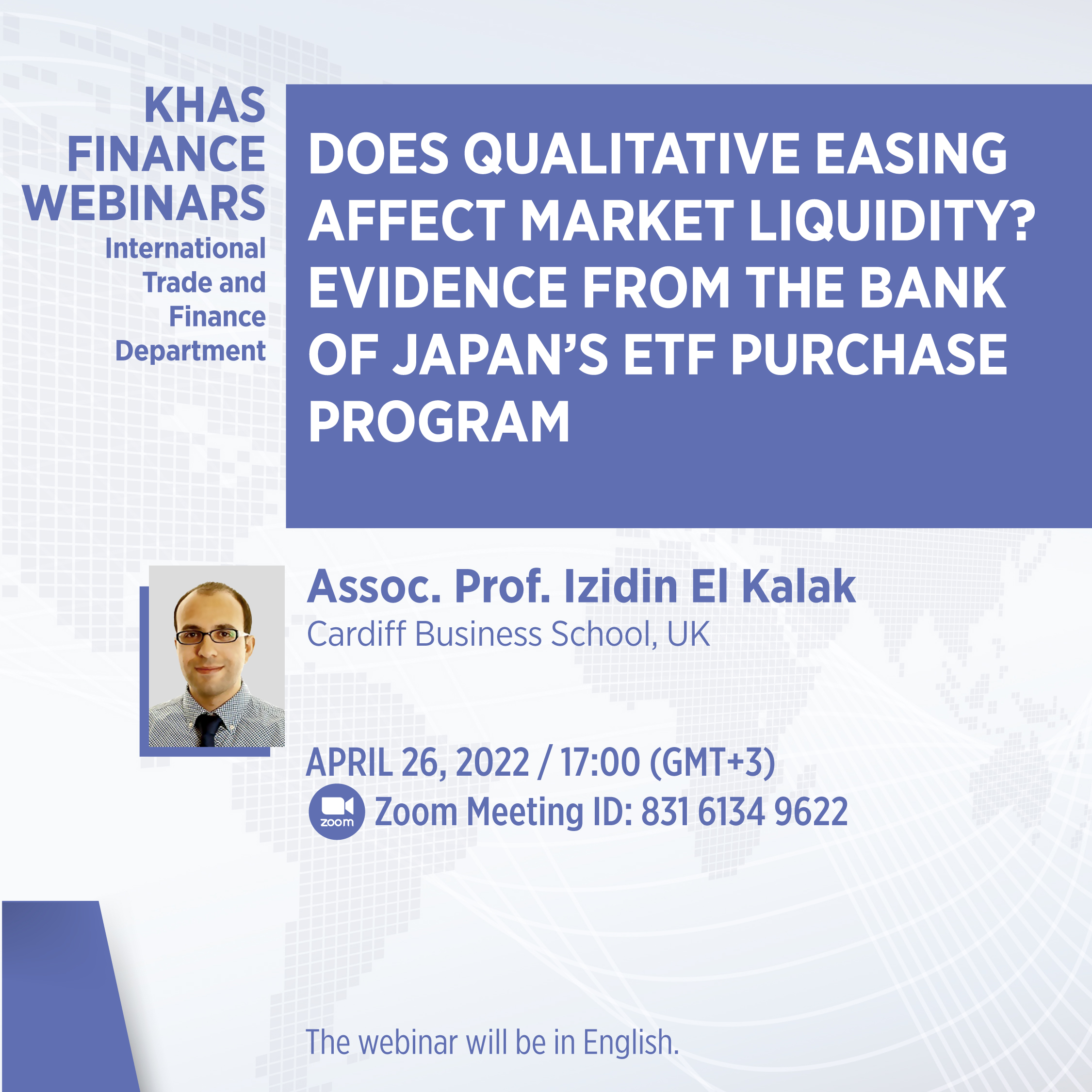 KHAS Finance Webinars - Assoc. Prof. Izidin El Kalak
