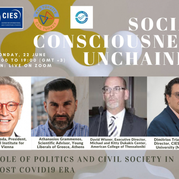 Social Consciousness Unchained  "The Role of Politics and Civil Society in the Post COVID19 Era"