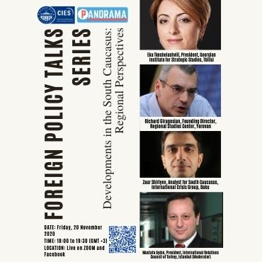 Foreign Policy Talks Series Developments in the South Caucasus: Regional Perspectives