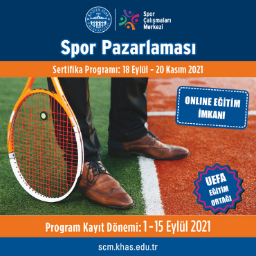 Spor Pazarlaması Sertifika Programı 2021/22 Dönemi