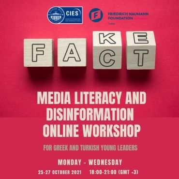 Media Literacy and Disinformation Online Workshop for Greek and Turkish Young Leaders
