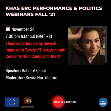 KHAS ERC Performance and Politics Webinars - Dr. Bahar Akpınar