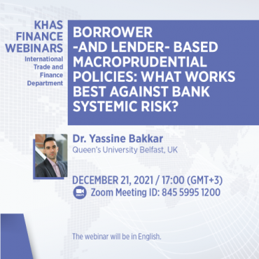 KHAS Finans Seminerleri - Dr. Yassine Bakkar