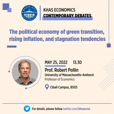 KHAS Economics - Contemporary Debates: Prof. Dr. Robert Pollin