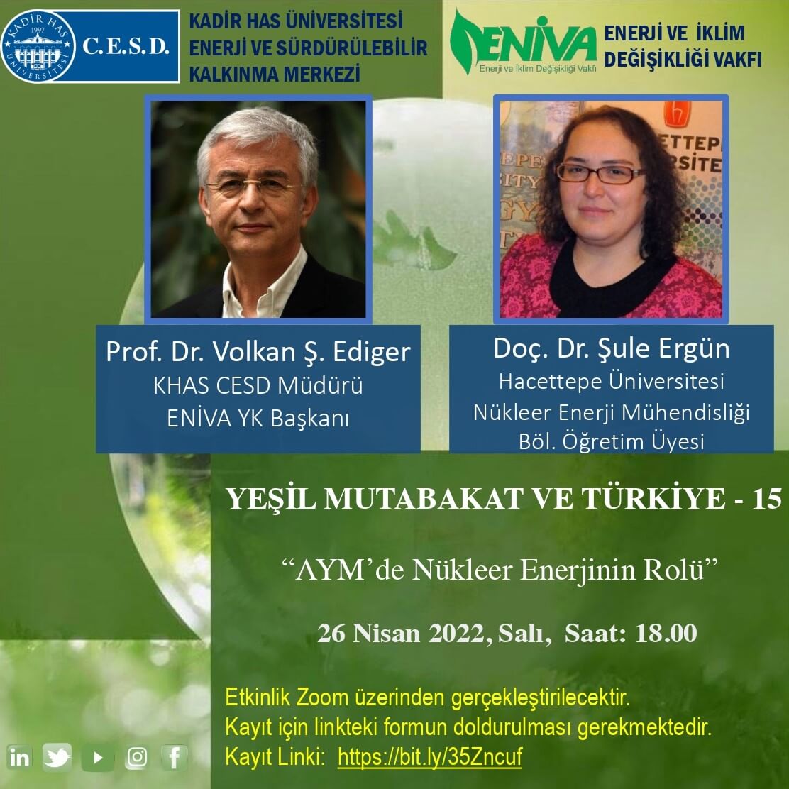 Yeşil Mutabakat ve Türkiye-15: Doç. Dr. Şule Ergün