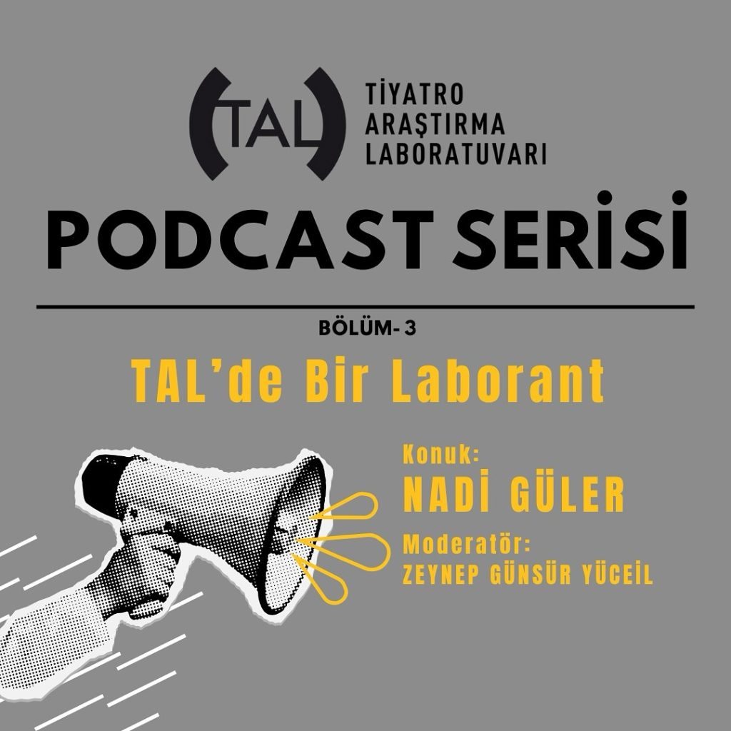 The third episode of our TAL (Theater Research Laboratory) podcast series is now available!