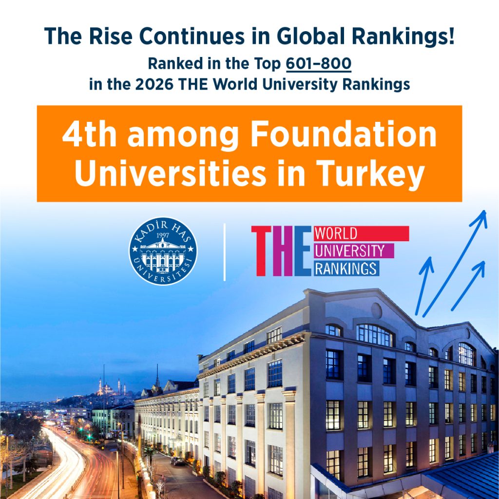 Kadir Has University Continues Its Rise in THE World University Rankings 2026