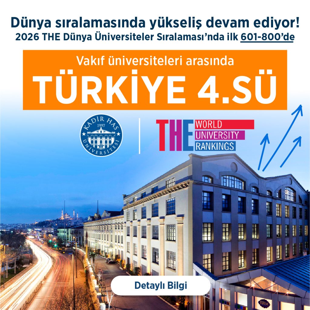 Kadir Has Üniversitesi THE 2026 Dünya Üniversiteler Sıralamasında Yükselişini Sürdürüyor
