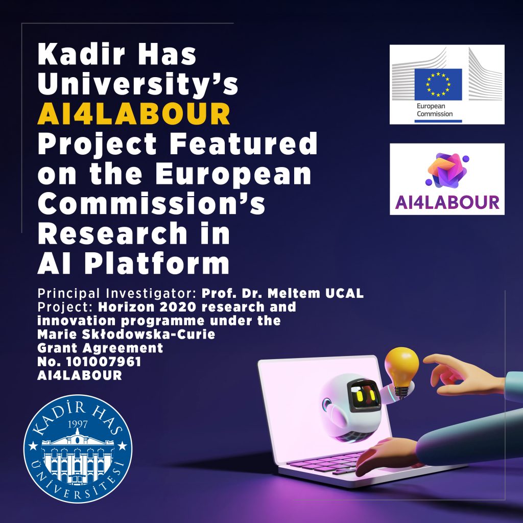 Kadir Has University’s AI4LABOUR Project Featured on the European Commission’s Research in AI Platform