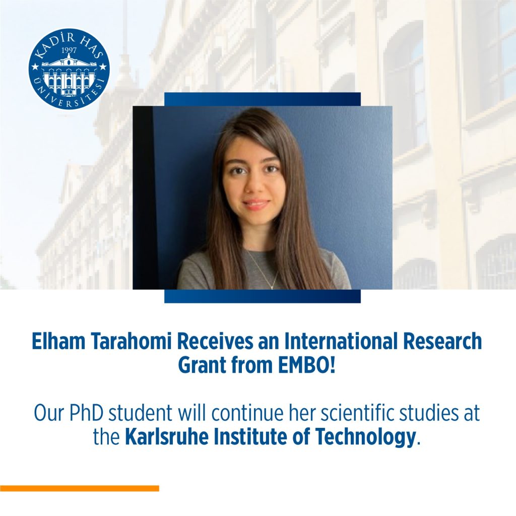 Elham Tarahomi Receives an International Research Grant from EMBO!