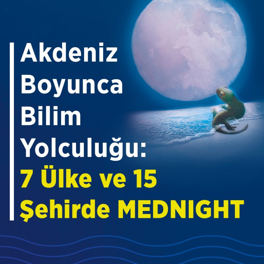 Akdeniz Araştırmacıları Gecesi Kapsamında Bilim, 7 Ülke ve 15 Şehirde Hayat Buldu