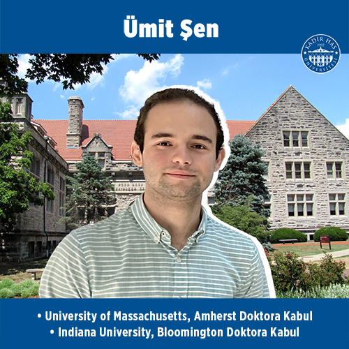 Ümit Şen’den Çifte Doktora Kabulü