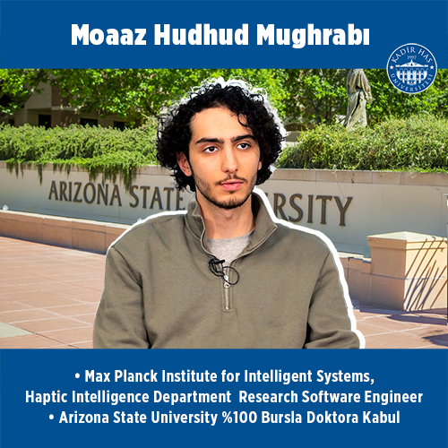 Moaaz Hudhud Mughrabi’den Uluslararası Doktora Kabulü