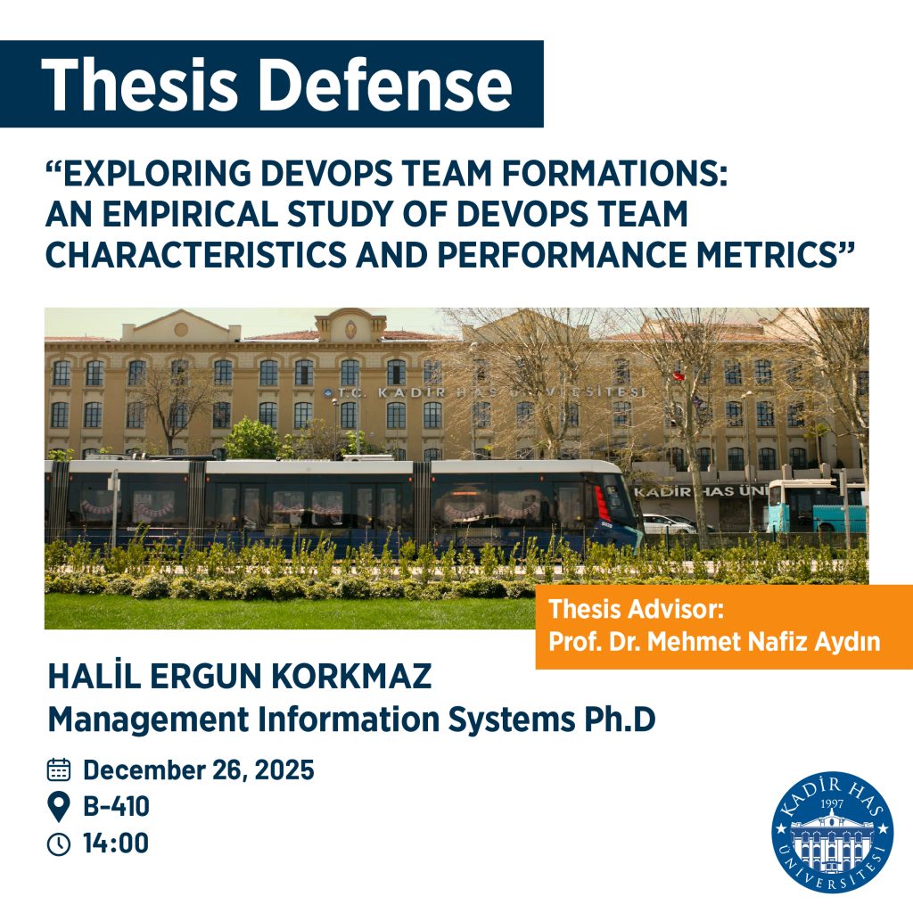 Halil Ergun Korkmaz Ph.D Thesis Defense