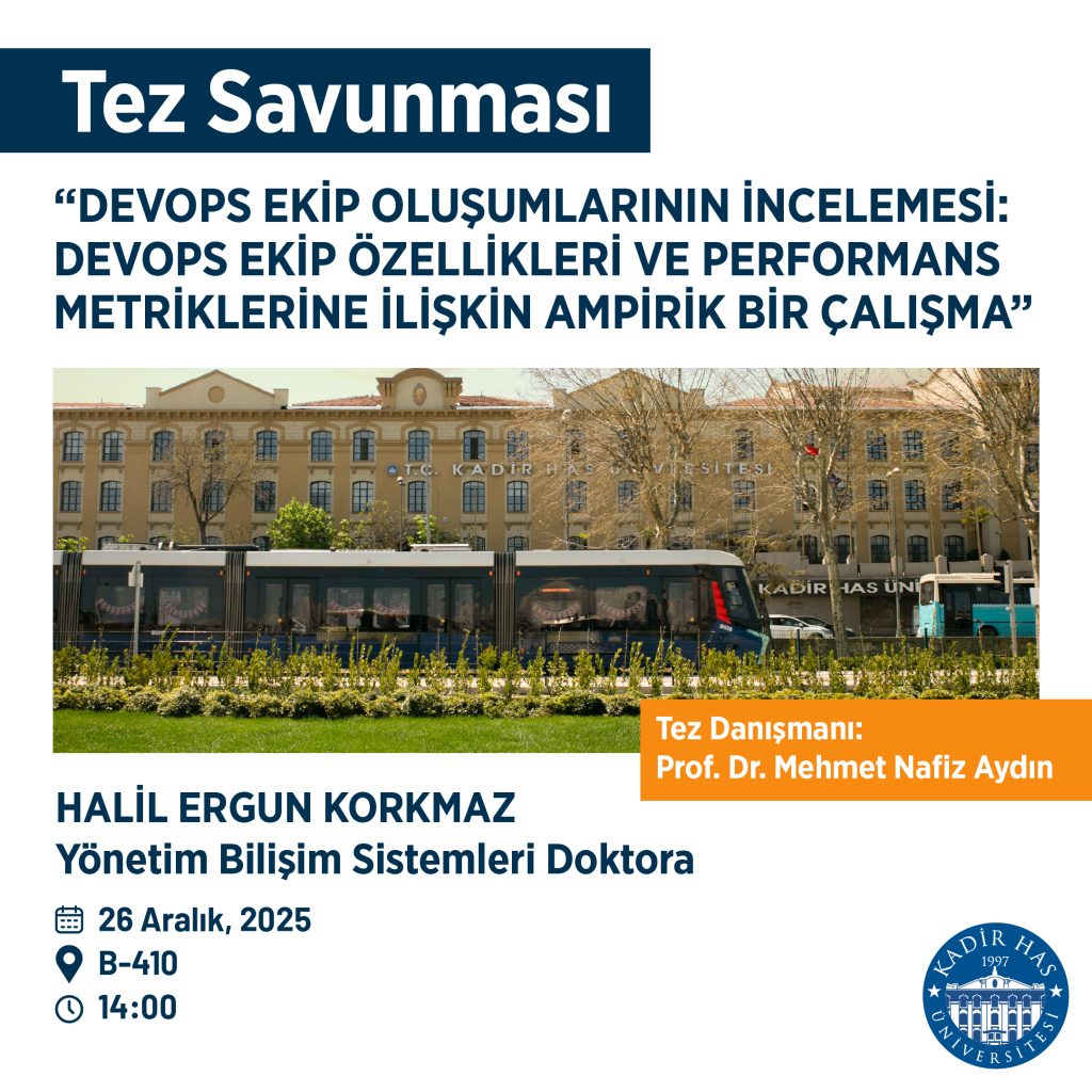 Halil Ergun Korkmaz Doktora Tez Savunması