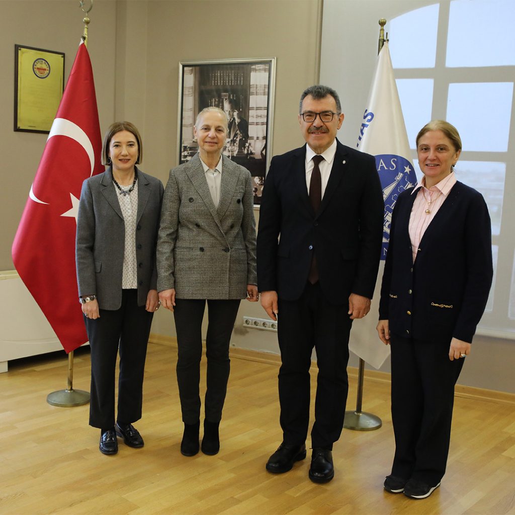 Rektörümüz Prof. Dr. Ayşe Başar, İTÜ Rektörü Prof. Dr. Hasan Mandal’ı Misafir Etti