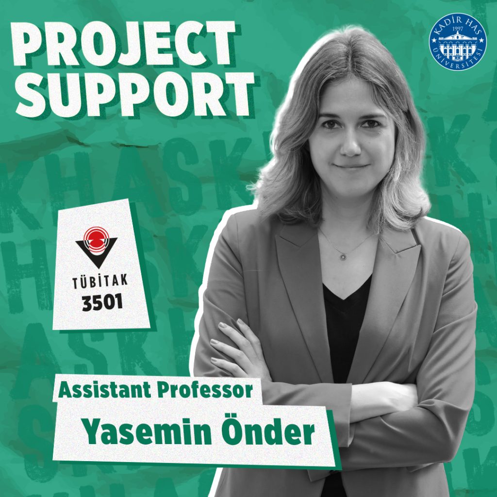 Asst. Prof. Yasemin Önder Receives TÜBİTAK 3501 Project Grant