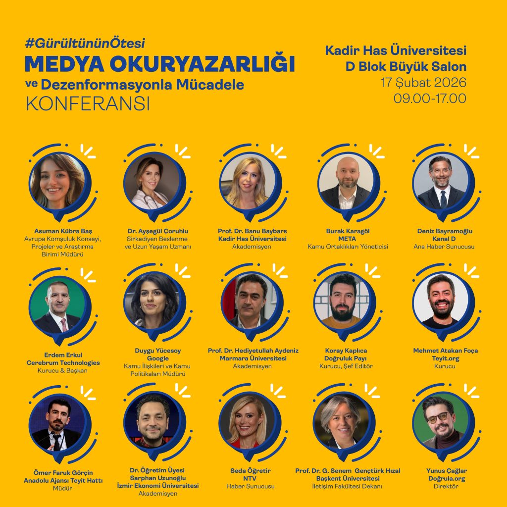 #GürültününÖtesi – Medya Okuryazarlığı ve Dezenformasyonla Mücadele Konferansı