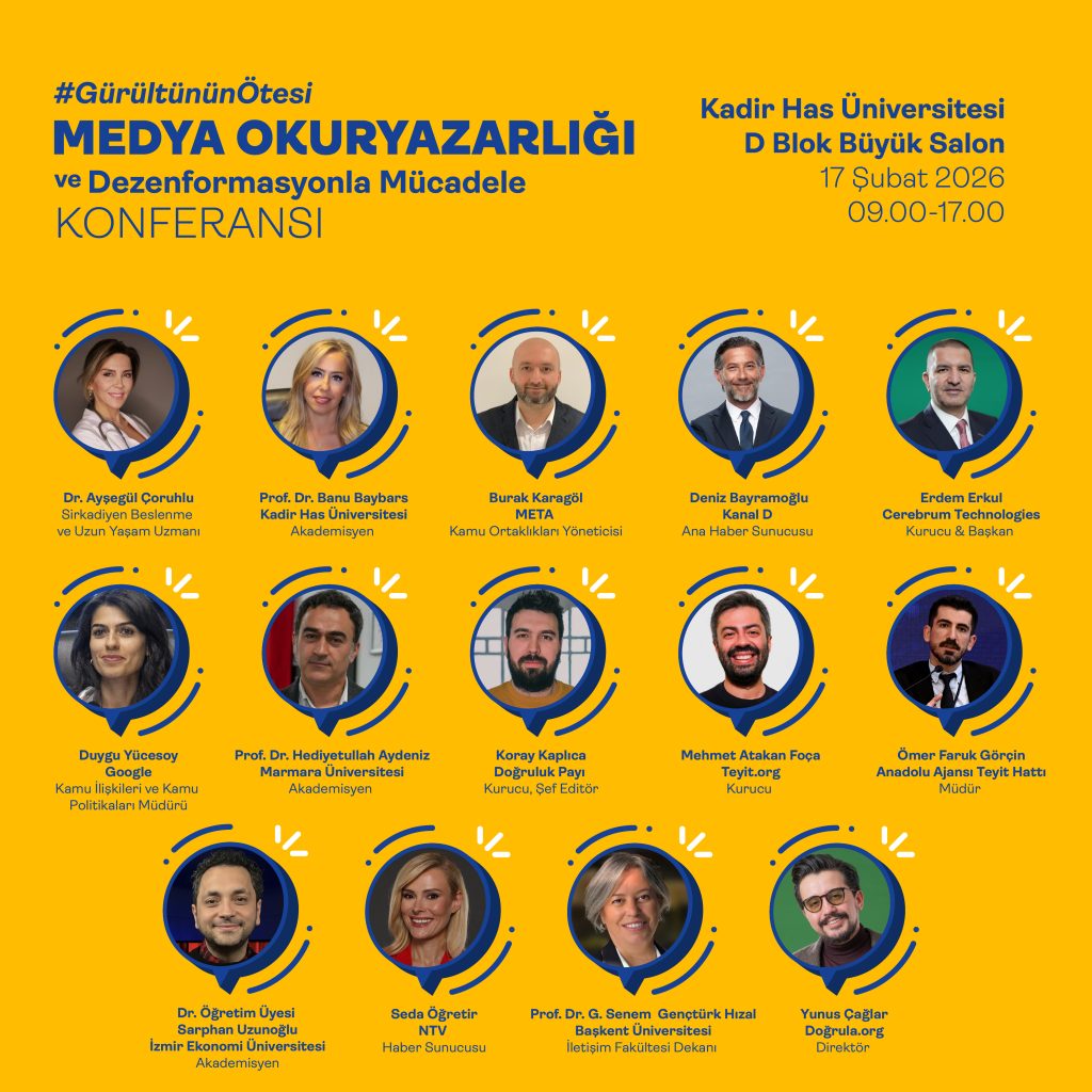 #GürültününÖtesi – Medya Okuryazarlığı ve Dezenformasyonla Mücadele Konferansı