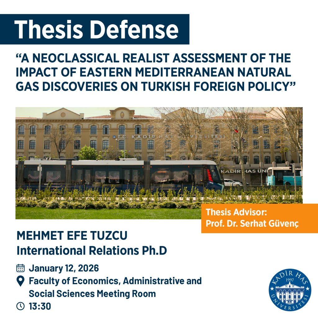 Mehmet Efe Tuzcu Ph.D Thesis Defense