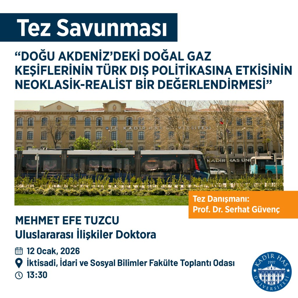 Mehmet Efe Tuzcu Doktora Tez Savunması