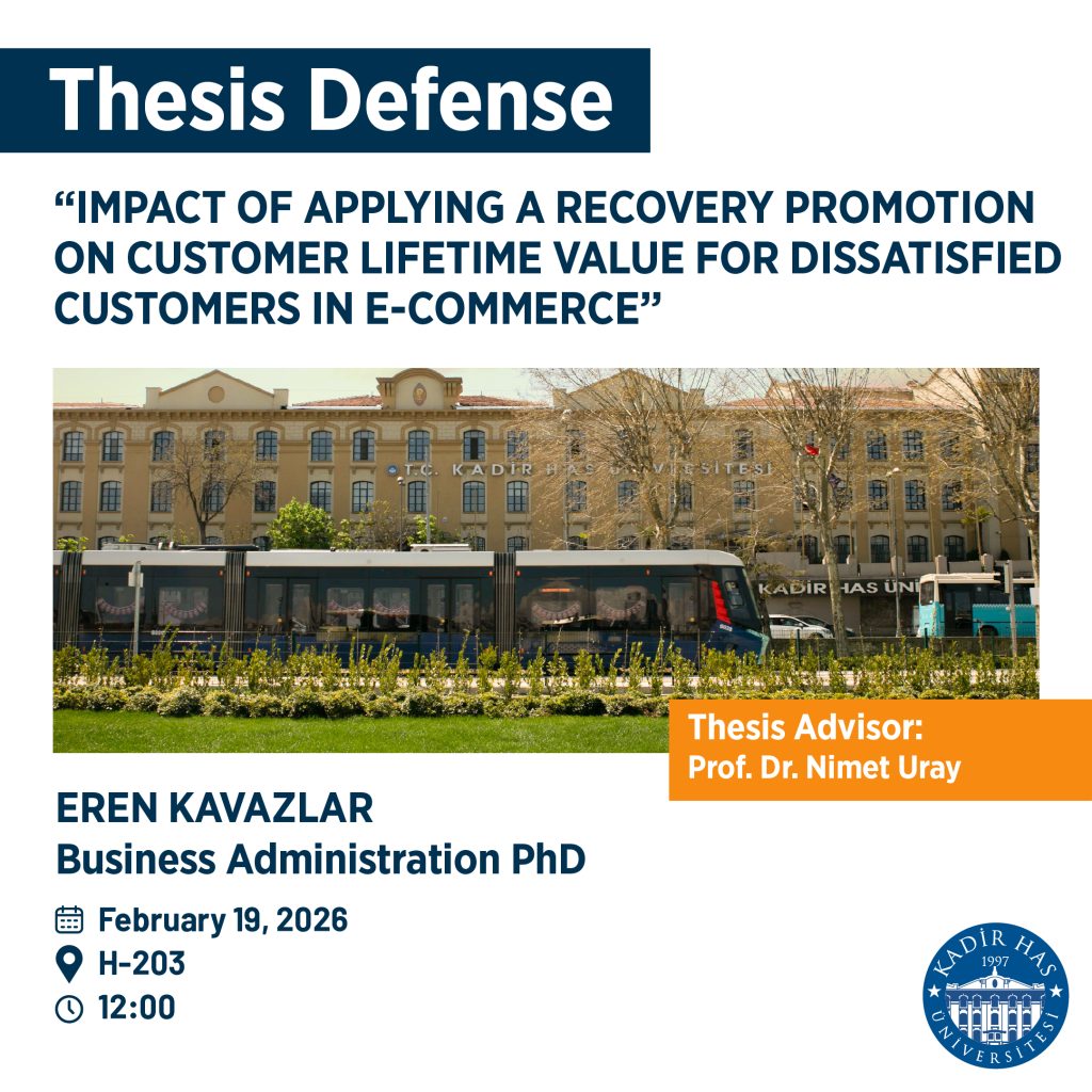 Eren Kavazlar Ph.D. Thesis Defense Announcement