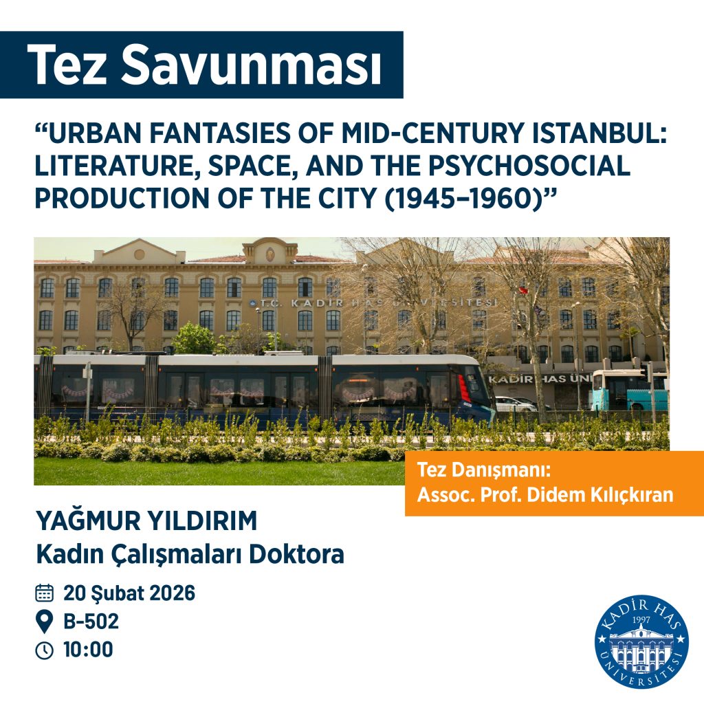 Yağmur Yıldırım Doktora Tez Savunması