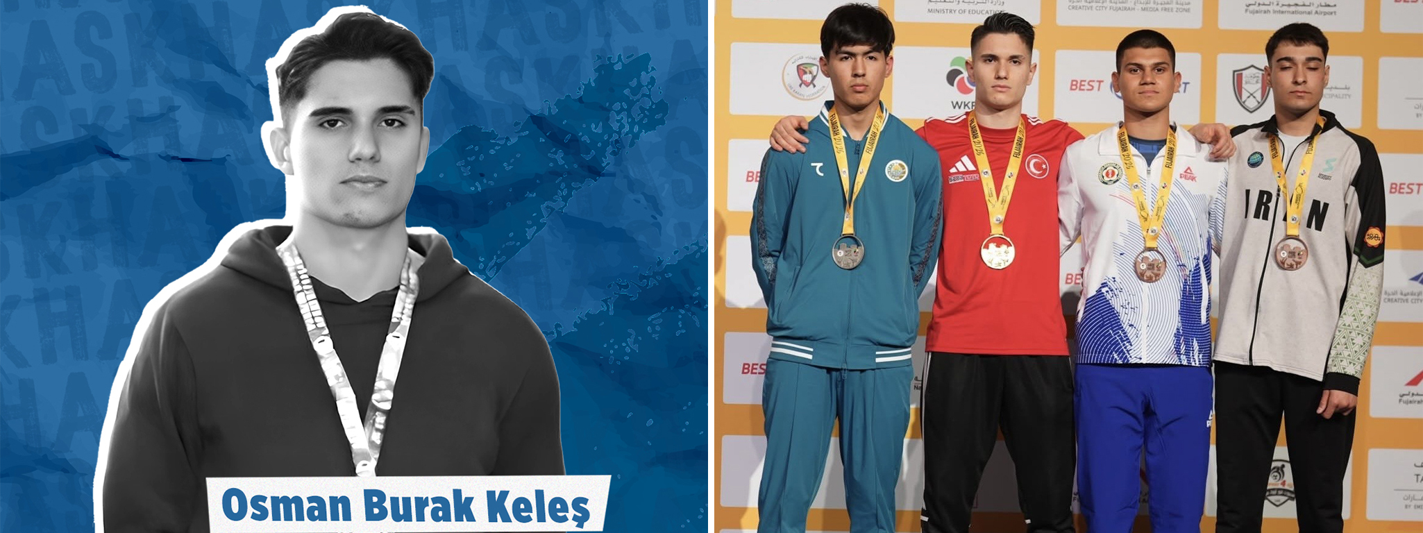 93 Ülke, Bir Kürsü, Bir KHAS'lı: Osman Burak Keleş Dünya Sahnesinde Altın Aldı