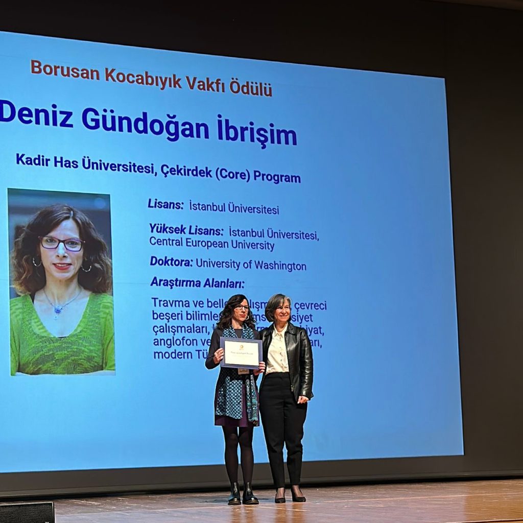 BAGEP 2026: Dr. Öğr. Üyesi Deniz Gündoğan İbrişim Ödülünü Aldı