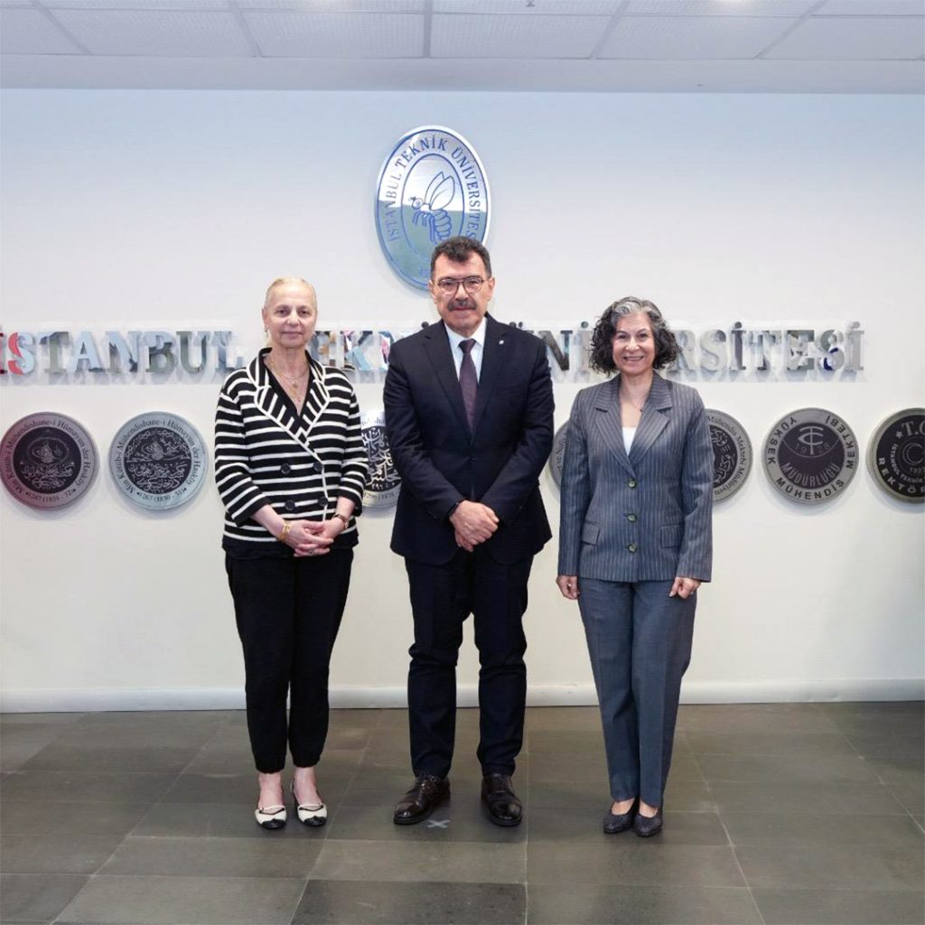 Rektörümüz Prof. Dr. Ayşe Başar, İTÜ Rektörü Prof. Dr. Hasan Mandal’ı Ziyaret Etti