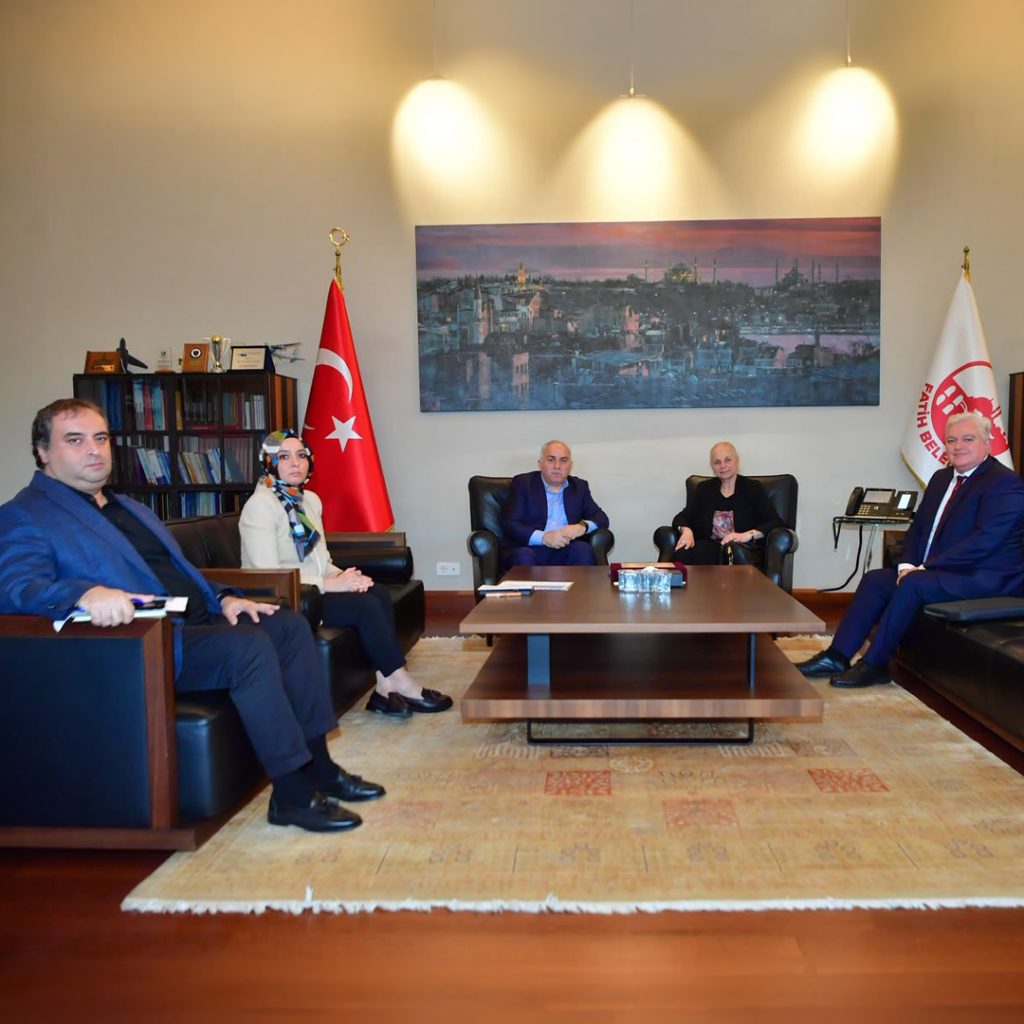 Kadir Has Üniversitesi Rektörü Prof. Dr. Ayşe Başar’dan Fatih Belediye Başkanı Mehmet Ergün Turan’a Ziyaret