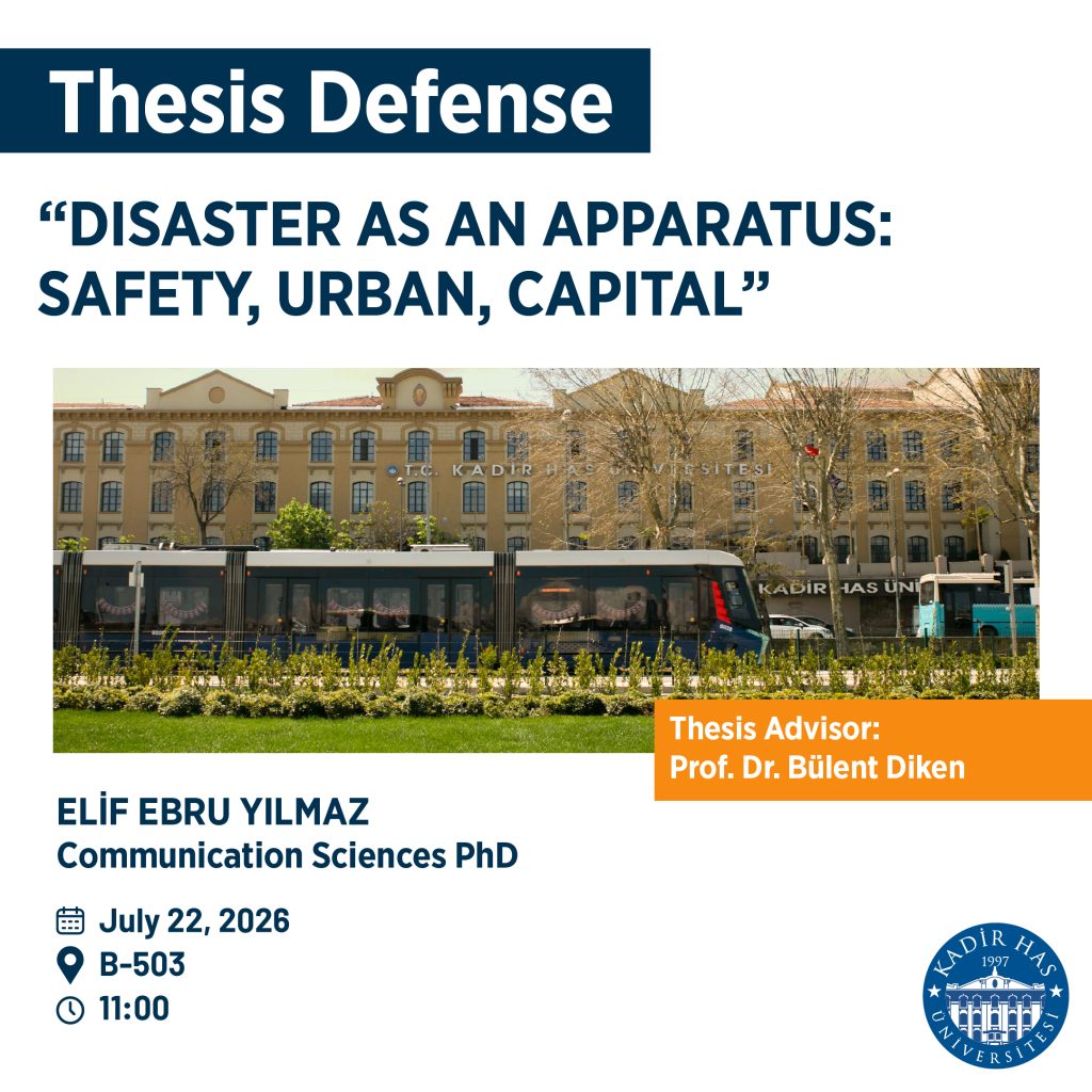 Elif Ebru Yılmaz Ph.D Thesis Defense Announcement