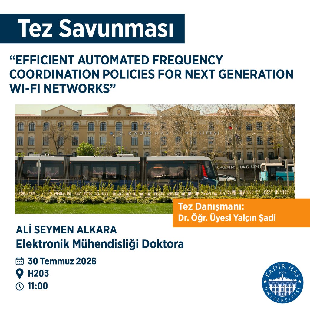 Ali Seymen Alkara Ph.D Thesis Defense Announcement