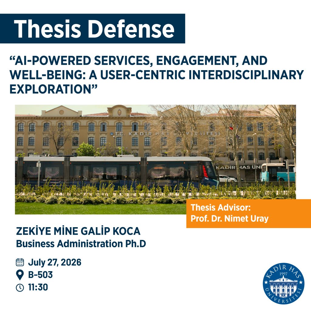Zekiye Mine Galip Koca Ph.D Thesis Defense Announcement