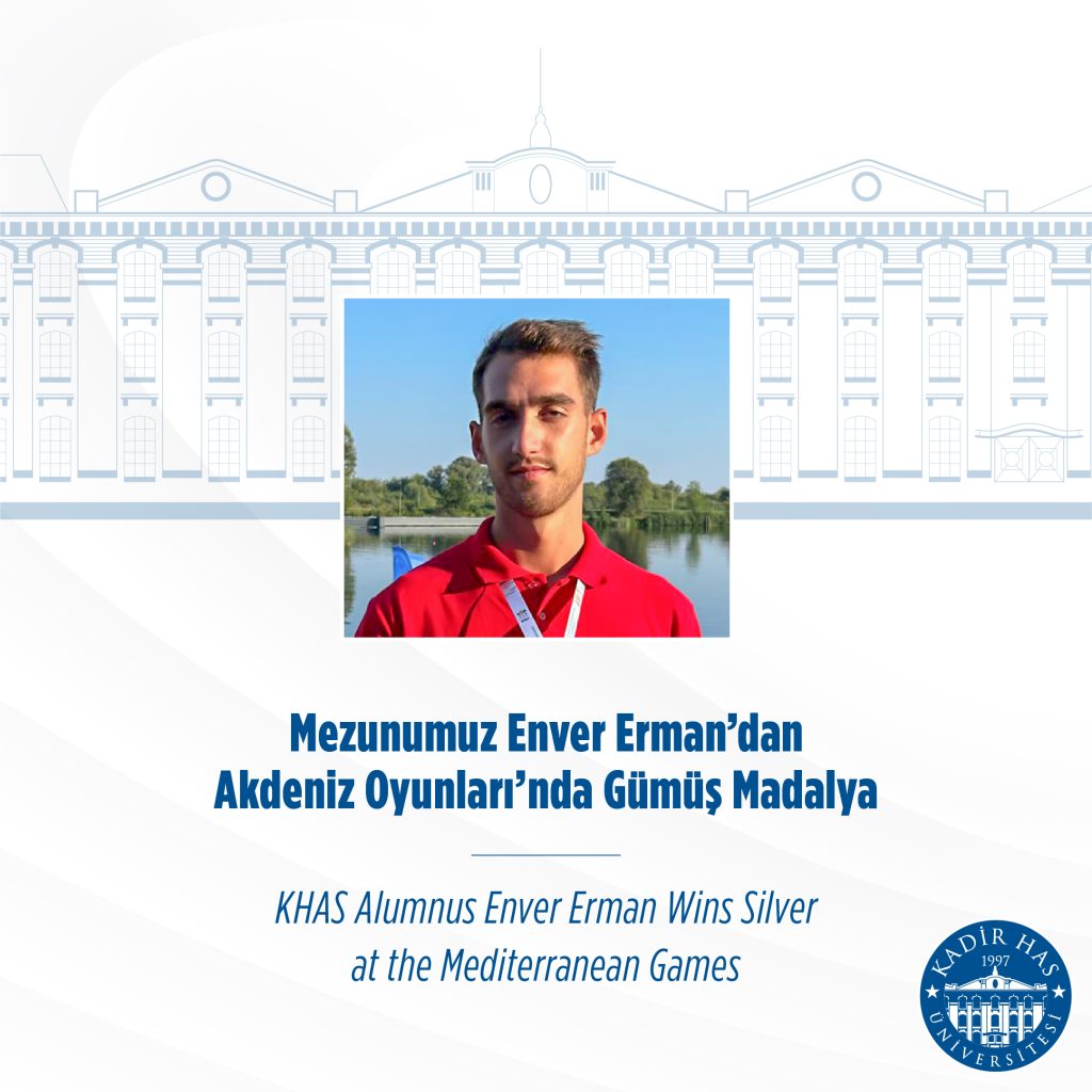 KHAS Alumnus Enver Erman Wins Silver at the Mediterranean Games